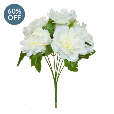 SF Bouquet white flower W 30cm