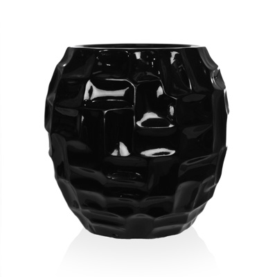 V-Pot Mosaic Ball A Black 25x25x25cm
